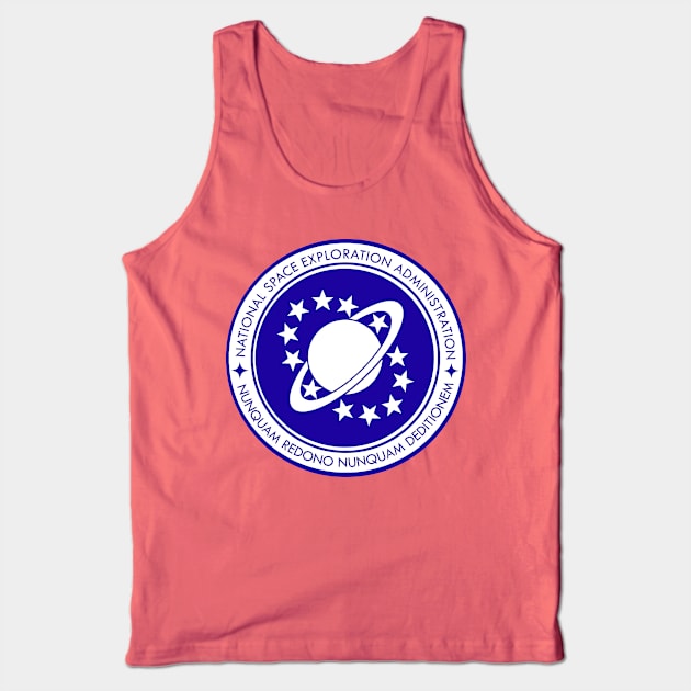 Galaxy Quest NSEA Seal Tank Top by PopCultureShirts